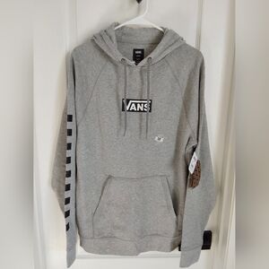 Van's Mens Versa Sweatshirt in Grey Size Medium NWT